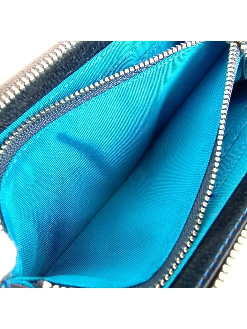 Authentic Lanvin en Bleu long wallet leather[Used]